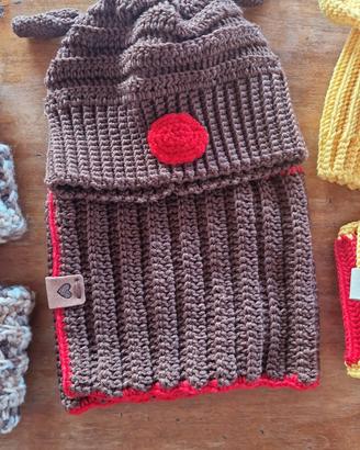 set cappello e sciarpa