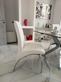 SET DI 4 SEDIE DA TAVOLO NUOVE