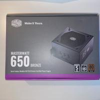 MASTERWATT 650 BRONZE Semi-Fanless Modular 80 PLUS