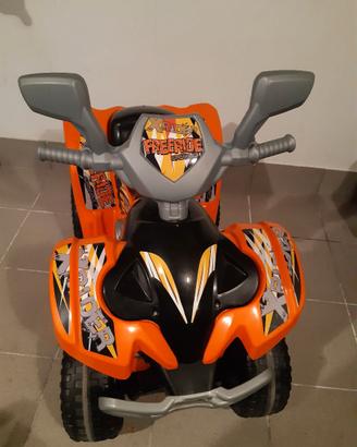 QUAD elettrico FREERIDE 6V FEBER