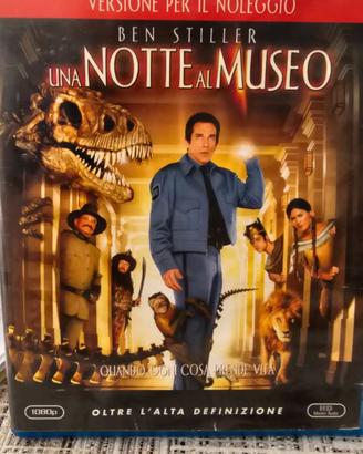 Film blu ray una notte al museo