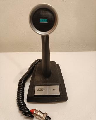 Microfono amplificato da tavolo per hf e cb 