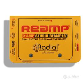 RADIAL X-AMP - ACTIVE REAMPER - REAMP BOX