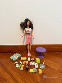 Barbie in cucina