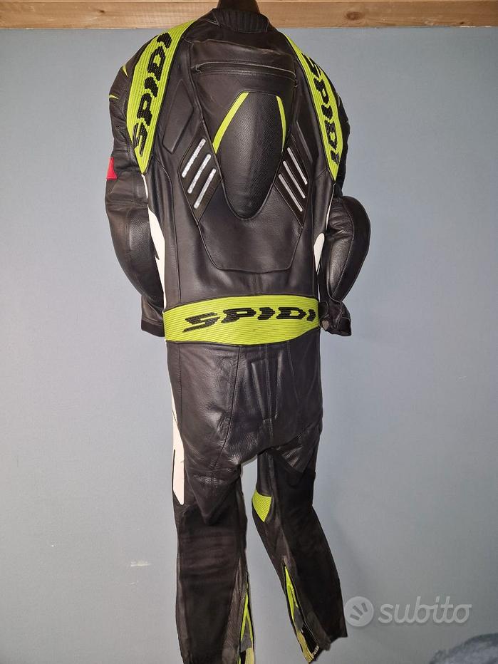 Tuta Moto In Pelle Racing Intera Traforata Spidi SPORT WARRIOR