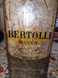 latta per olio da Lt.5 Bertolli anni '50