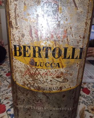 latta per olio da Lt.5 Bertolli anni '50