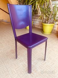 Sedie in cuoio “Pellizzoni”