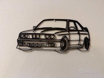 BMW M3 e30 decorazione murale