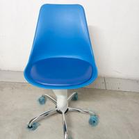 Sedia per cameretta blu