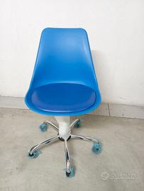 Sedia per cameretta blu