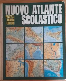 Atlante Scolastico vintage Fabbri editore 1971