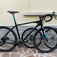 Gravel ciclocross con doppi cerchi taglia 58 XL