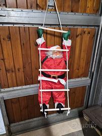 Pupazzo di Babbo Natale con scaletta
