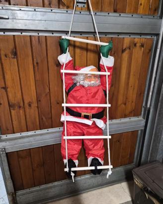 Pupazzo di Babbo Natale con scaletta