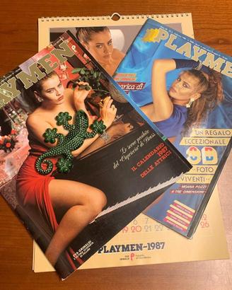 Riviste e calendario Playmen - Eva Grimaldi