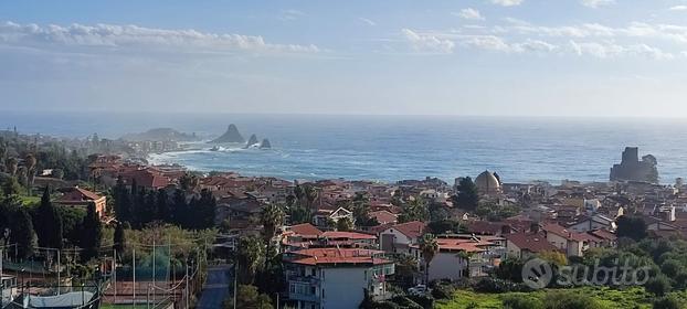 3 vani e mezzo - aci castello - panoramico - balco