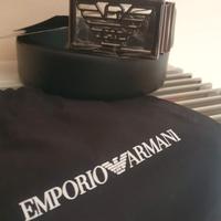 Emporio Armani * Cintura uomo nuova * nera