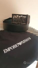 Emporio Armani * Cintura uomo nuova * nera