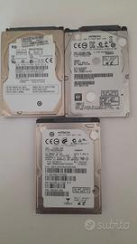 3 Hard Disk  2-500gb 1- 320gb