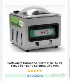 Sottovuoto professionale