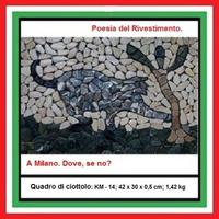 Ciottoli di fiume, GATTO quadro.