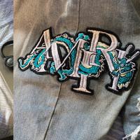 Jeans amiri strappati blu