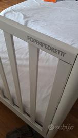 Lettino Foppapedretti Lucy  con Sponda Regolabile