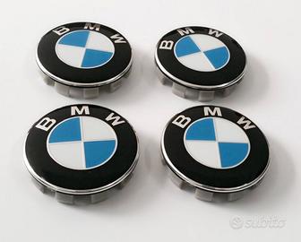 4pezzi coprimozzo BMW 68 mm