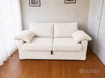 Divano Letto 2 Posti ADILE (Confalone) Panna