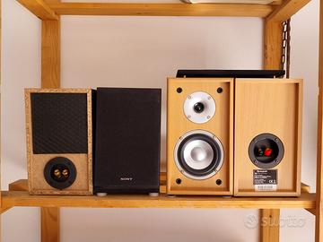2 coppie di casse hifi