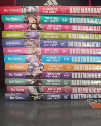 Bakemonogatari volumi 1-12