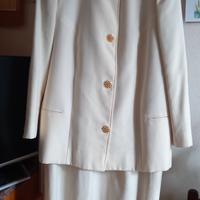 completo donna vestito e giacca vintage 