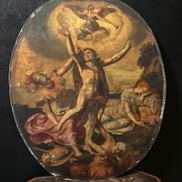 Dipinto Martirio di San Sebastiano