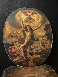 Dipinto Martirio di San Sebastiano