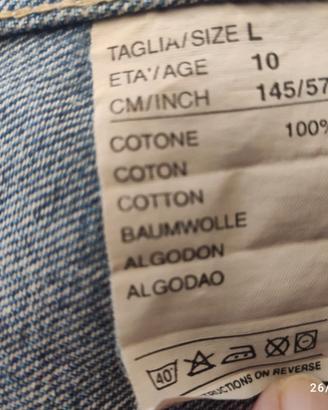 Giubbotto jeans bambino