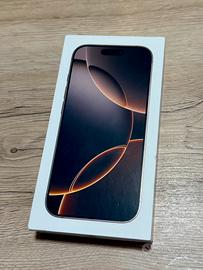 IPhone 16 Pro - 128 Gb - con scatola, garanzia