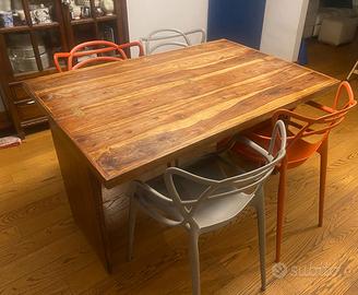 CONSOLLE / TAVOLO IN LEGNO MASSELLO