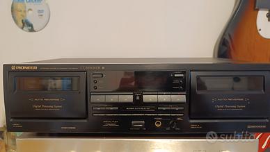 Pioneer.. doppia piastra per cassette.autorevers