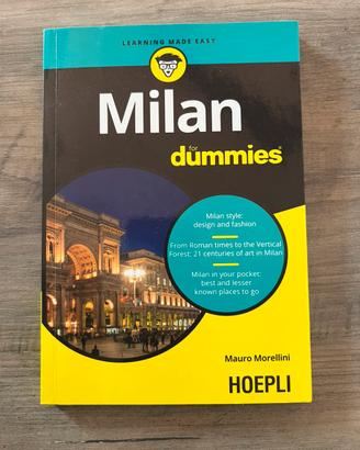 Libro Milan for dummies, guida turistica di milano