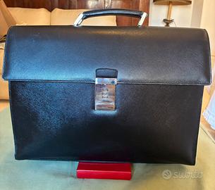 Prada Saffiano briefcase/valigetta originale