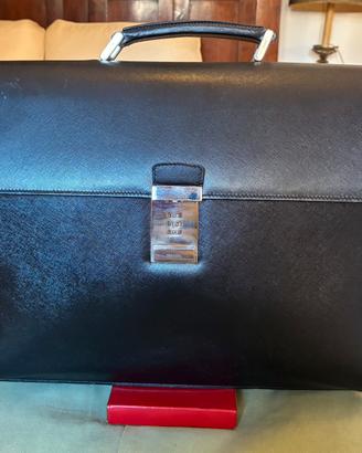 Prada Saffiano briefcase/valigetta originale