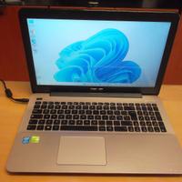 NOTEBOOK ASUS F555L CORE I7+8G+250SSD+2G VIDEO+W11