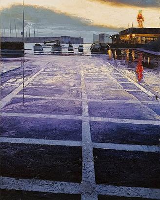 FRISONI DAVIDE  "Sunset to the harbor"