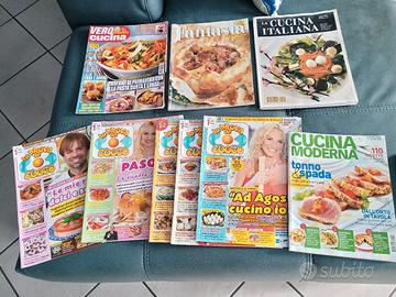 set riviste di cucina