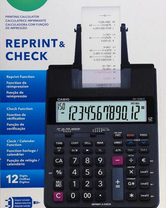 CALCOLATRICE CASIO HR -150RCE