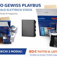 Gewiss Playbus GW30902 tappo cieco 2 moduli – 12pz