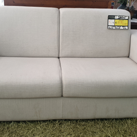 Divano 2 posti tessuto moderno cm 180