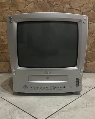 TV LG Vintage con Videoregistratore VHS