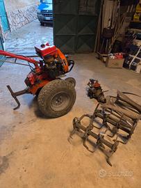 Motozappa BRUMIT 10  Cilindrata c.c. 204